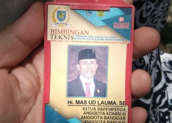 Kabar Duka, Anggota DPRD Bolmong Meninggal Lakalantas