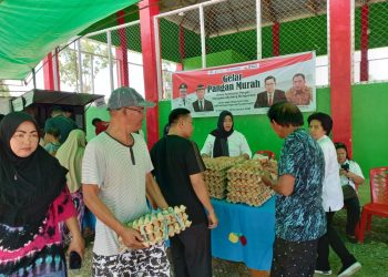 DKP Bolmong: Setiap Pasar Murah Satu Ton Beras Habis Terjual