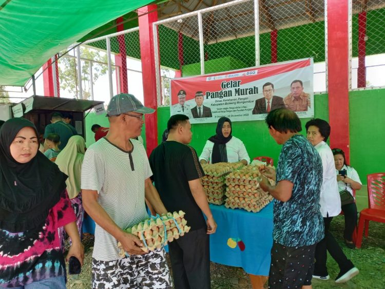 DKP Bolmong: Setiap Pasar Murah Satu Ton Beras Habis Terjual