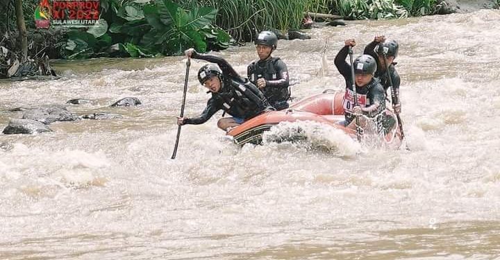 Kabupaten Bolmong Raih Juara Umum Cabor Arung Jeram Porprov Sulut 2022