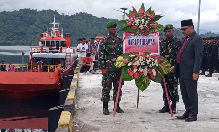 Pj Bupati Bolmong limi Mokodompit Irup Upacara Peringatan Hari Pahlawan