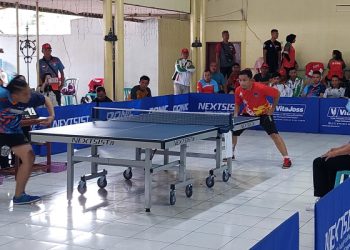 Cabor Tenis Meja, Talaud dan Bolsel Kalah di Nomor Cabang Beregu Putra