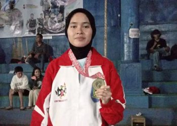 Fadila Rivai Sumbang Emas Cabor Bulutangkis Tunggal Putri