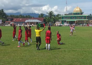 Bolsel Kalah 5-2 di Final Sepakbola Porprov Sulut