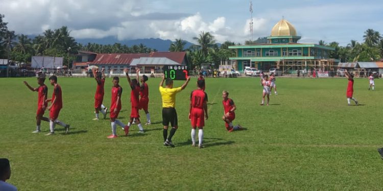 Bolsel Kalah 5-2 di Final Sepakbola Porprov Sulut