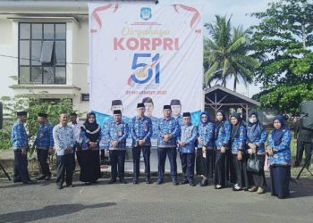 Iskandar Sampaikan Lima Pesan Untuk ASN di HUT KORPRI ke 51