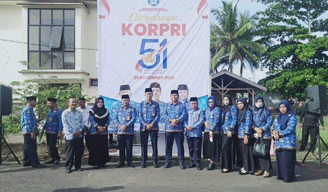 Iskandar Sampaikan Lima Pesan Untuk ASN di HUT KORPRI ke 51