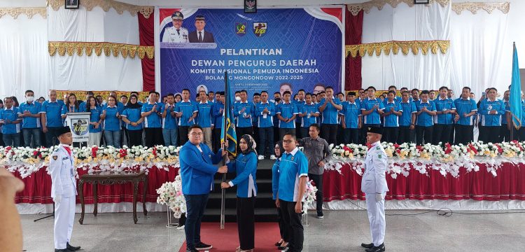 Pengurus DPD KNPI Bolmong Periode 2022-2025 Dilantik