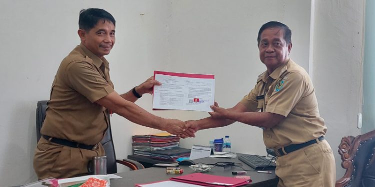 TMT 1 Januari 2023, Camat Dumoga Tenggara Hasran Tongkukut Pensiun