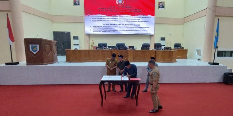 Kabupaten Bolmong Ketambahan Tiga Perda, Dua Perda Inisiatif DPRD
