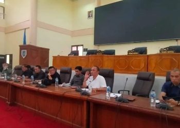 Komisi I DPRD Bolmong RDP dengan Dukcapil Tentang Pelayanan Data Kependudukan