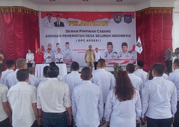 Felix Rapar Resmi Dilantik Ketua DPC APDESI Bolmong