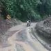 Jalur Pantura Bolmong Yang Amblas Baru Bisa Dilewati Kendaraan Kecil