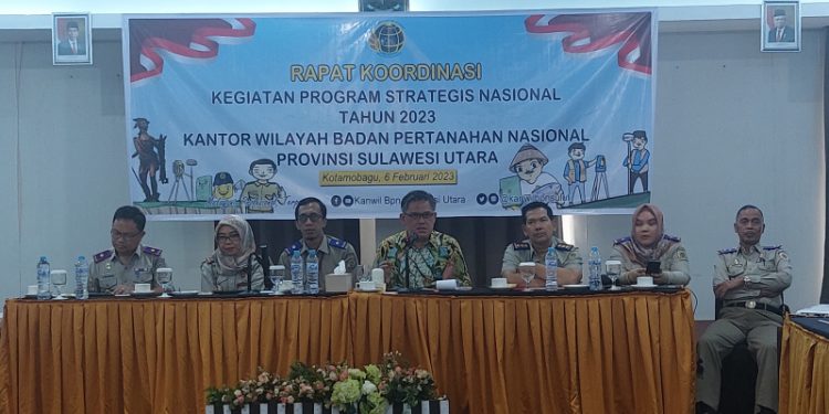 BPN Sulut Mendapat Target 48.193 Bidang Sertipikasi Tanah