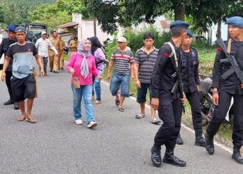 Pencarian Manda Pobela Libatkan Tim SAR JRBM, Kompi Brimob Satpol PP, ASN dan Masyarakat