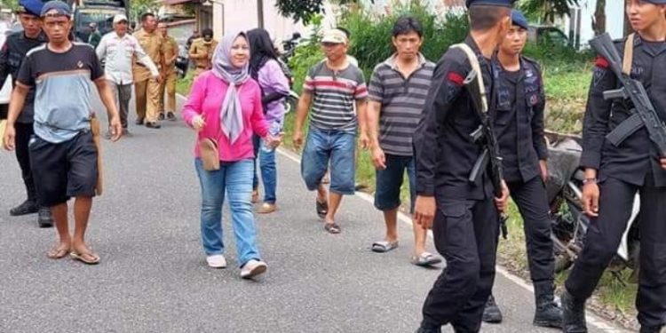 Pencarian Manda Pobela Libatkan Tim SAR JRBM, Kompi Brimob Satpol PP, ASN dan Masyarakat