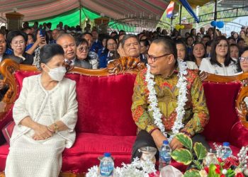 Pj Bupati Bolmong Limi Mokodompit Apresiasi Jemaat GPDi Elshadai Singsingon