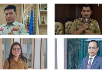 TOTABUAN.CO BOLMONG – Kursi Sekretaris Daerah (Sekda) Kabupaten Bolaang Mongondow (Bolmong) bakal menjadi pembicaraan hangat. Hal itu muncul kabar jika tidak lama lagi, Sekda Tahlis Gallang akan dilantik sebagai pejabat Pemprov Sulut. Tahlis telah selesai mengikuti uji kompetensi bersama sejumlah pejabat pemprov lainnya beberapa waktu lalu. Lantas siapa-siapa figur yang dinilai berpeluang diusulkan untuk duduk di kursi DB 6 itu ? Setidaknya ada Empat nama berpeluang mengisi jabatan Sekretaris Daerah (Sekda). Mereka diketahui telah mengikuti serangkaian seleksi terbuka untuk mengisi posisi tersebut.  Mereka adalah Ashari Sugeha yang saat ini menjabat Asisten III, Deker Rompas yang saat ini menjabat Asisten I. Ada juga nama Fyfianie Ismayanti Soepredjo yang saat ini menjabat Kepala Dinas Penanaman Modal dan Pelayanan Terpadu Satu Pintu (DPM-PTSP) dan terakhir ada nama Kepala Inspektorat Rio Lombone. Keempat figur tersebut dinilai berpeluang untuk diusulkan Pj Bupati Bolmong Limi Mokodompit ke Gubernur Sulut Olly Dondokambey. Meski begitu, dari empat nama figur Sekda yang diusulkan, figur pejabat birokrasi ini santer disebut-sebut paling berpeluang. Lantas, siapa calon Pj Sekda yang berpeluang bertugas membantu kepala daerah dalam menyusun kebijakan dan mengkoordinasikan dinas daerah dan lembaga teknis daerah?. Dari berbagai informasi yang didapat, ada nama Rio Lombone dan Ashari Sugeha diprediksi diusulkan. Kedua figur birokrat tersebut dinilai layak menjabat Pj Sekda. Keduanya paham terkait pengelolaan keuangan karena pernah ditugaskan sebagai Kepala Badan Keuangan Daerah (BKD). Bahkan kedua figur tersebut punya pangkat yang sama yakni golongan 4C. Sekilas pengalaman dari kedua figur tersebut pernah menduduki sejumlah jabatan yang strategis. Ashari misalnya, pernah dipercayakan sebagai Kepala BKD, Kepala Dinas Perhubungan, Plt Kepala Bappeda bahkan pernah dipercayakan sebagai Plh Bupati Bolmong. Rio Lombone juga tidak kalah. Saat masih berstatus ASN Kota Kotamobagu, sempat dipercayakan sebagai Kepala Pengelolaan Pendapatan Aset Keuangan Daerah (PPKAD) oleh Walikota Kotamobagu Tatong Bara. Selama dua tahun dipercayakan, kemudian Rio hengkang ke Kabupaten Bolmong. Di sana selama hampir tiga tahun, Ia kembali dipercayakan, untuk menangani pengelolaan keuangan dan aset. Dan terakhir dipercayakan sebagai Kepala Inspektorat. Saat ini, tinggal menunggu jika Sekda Tahlis Gallang akan segera dilantik sebagai Pejabat Pemprov, siapa nama yang akan diusulkan Pj Bupati Bolmong Limi Mokodompit. (*)