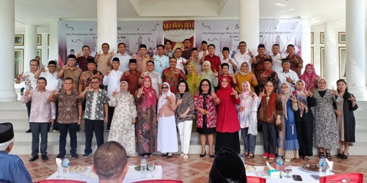 Pj Bupati Bolmong Menggelar Doa Syukuran Pasca Terima SK Masa Perpanjangan