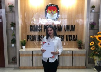 Petahana DPD RI Cherish Harriette Mokoagow Resmi Mendaftar di KPU