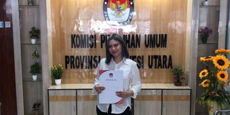 Petahana DPD RI Cherish Harriette Mokoagow Resmi Mendaftar di KPU