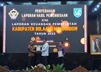 Pemkab Bolmong Kembali Raih Opini WTP dari BPK RI