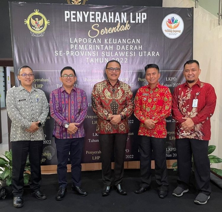 Pemkab Bolmong Kembali Raih Opini WTP dari BPK RI