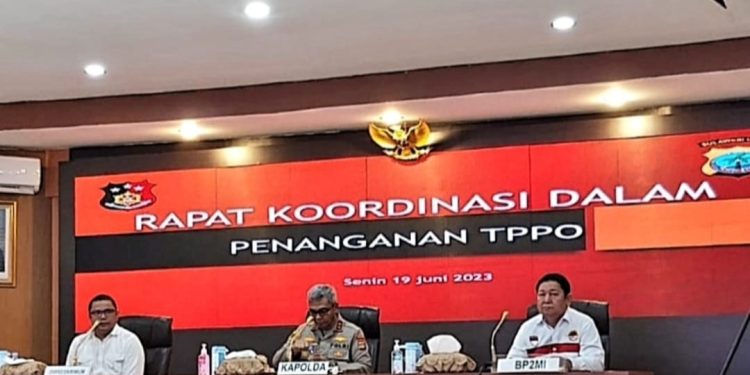 Polda Sulut Bentuk Satgas TPPO Bersama BP2MI