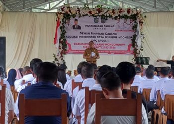 Hadiri Rakerda APDESI, Pj Bupati Bolmong Motivasi Sampaikan Ini