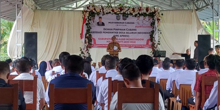 Hadiri Rakerda APDESI, Pj Bupati Bolmong Motivasi Sampaikan Ini
