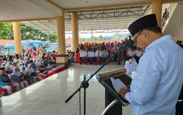Lepas Jamaah Haji, Bupati Limi Berharap Doa agar Bolmong Aman