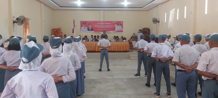 Calon Paskibraka Kabupaten Bolmong Mulai Jalani Karantina