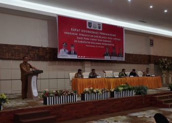 Rakor Pengawasan APBDes Bolmong, Ini Pesan Pj Bupati Limi Mokodompit