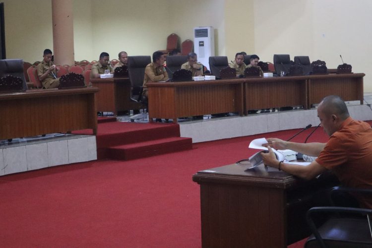 Banggar DPRD Bolmong Rapat Bersama TAPD