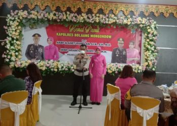 Ucapan Terakhir AKBP Slamet Ramelan, Terima Kasih Polres Bolmong Dapat Hibah 2.3 Miliar