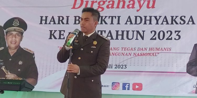 Peringati Hari Bhakti Adyaksa ke 63 Tahun, Kejari Kotamobagu Tegaskan Komit Penanganan Kasus