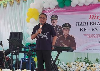 Berkunjung di Kantor Kajari Kotamobagu, Limi Suport Penegakan Hukum