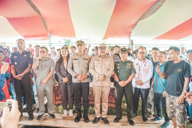 Konflik Dua Kelompok Masa di Kecamatan Dumoga Timur Bolmong Berakhir Damai