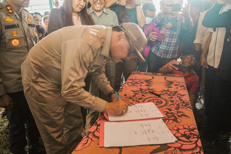 Konflik Dua Kelompok Masa di Kecamatan Dumoga Timur Bolmong Berakhir Damai