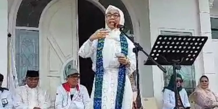 Di Hadapan Ribuan Jamaah BKMT, Yasti Sebut Jalan Tol Manado-Bitung Tidak Lepas Peran Olly Dondokambey