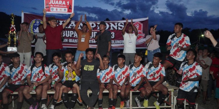 Bupati Cup Bolmong Tahun 2023 Sukses. Limi Mokodompit Ucapkan Terima Kasih