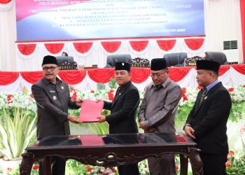 DPRD Bolmong Menggelar Rapat Paripurna Penyampaian LPJ Tahun Anggaran 2022