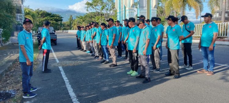 78 Nelayan se BMR Ikut Diklat Ankapin/Atkapin Sekaligus Bersih-Bersih Pantai 