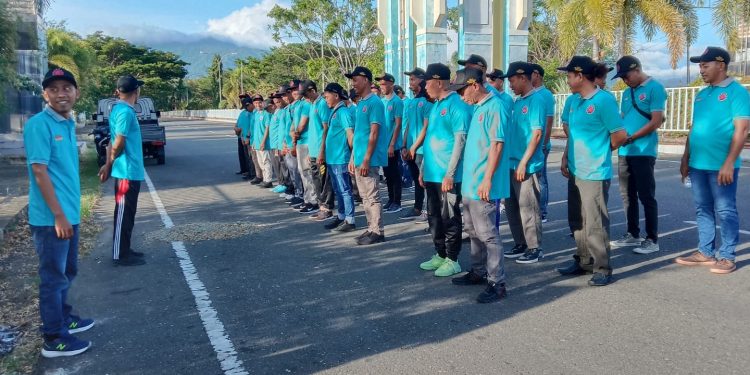 78 Nelayan se BMR Ikut Diklat Ankapin/Atkapin Sekaligus Bersih-Bersih Pantai