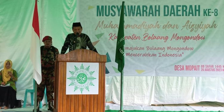 Musda Muhammadiyah dan Aisyiyah ke-8 Kabupaten Bolmong Resmi Dibuka