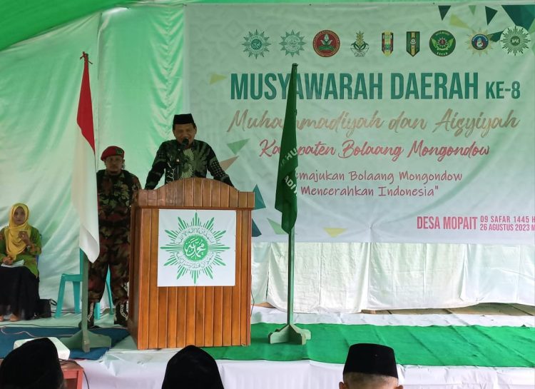 Musda Muhammadiyah dan Aisyiyah ke-8 Kabupaten Bolmong Resmi Dibuka