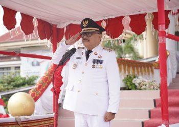 Upacara HUT ke -78 RI di Kabupaten Bolmong Berjalan Lancar