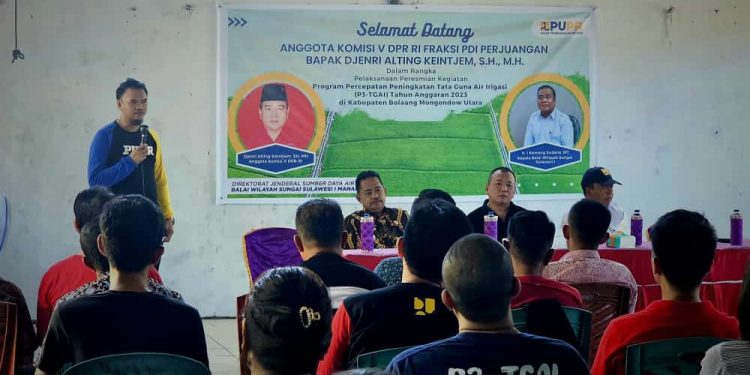 Djendri Bawa Program P3TGAI di Kabupaten Bolmong Utara