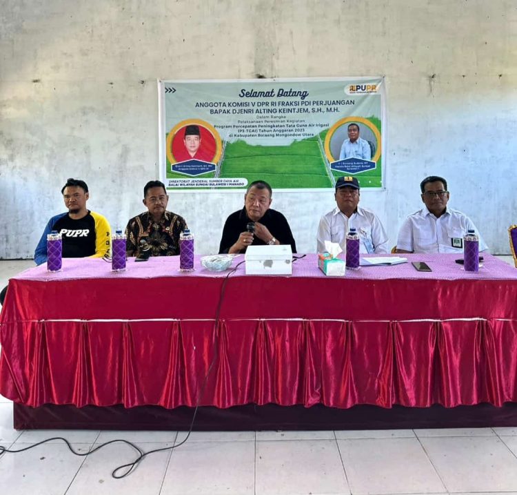 Djendri Bawa Program P3TGAI di Kabupaten Bolmong Utara