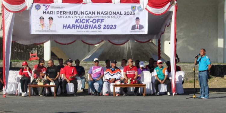 Dinas Perhubungan Bolmong Mengikuti Peringatan Harhubnas ke 52